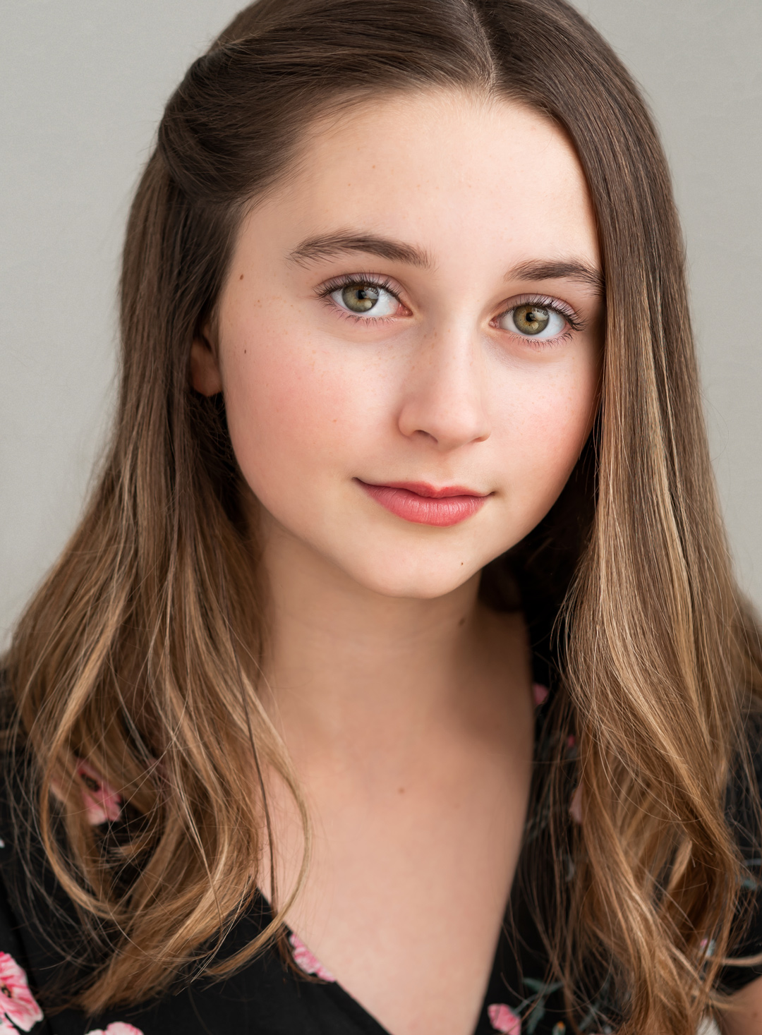 Teen actress represented by Characters talent agency