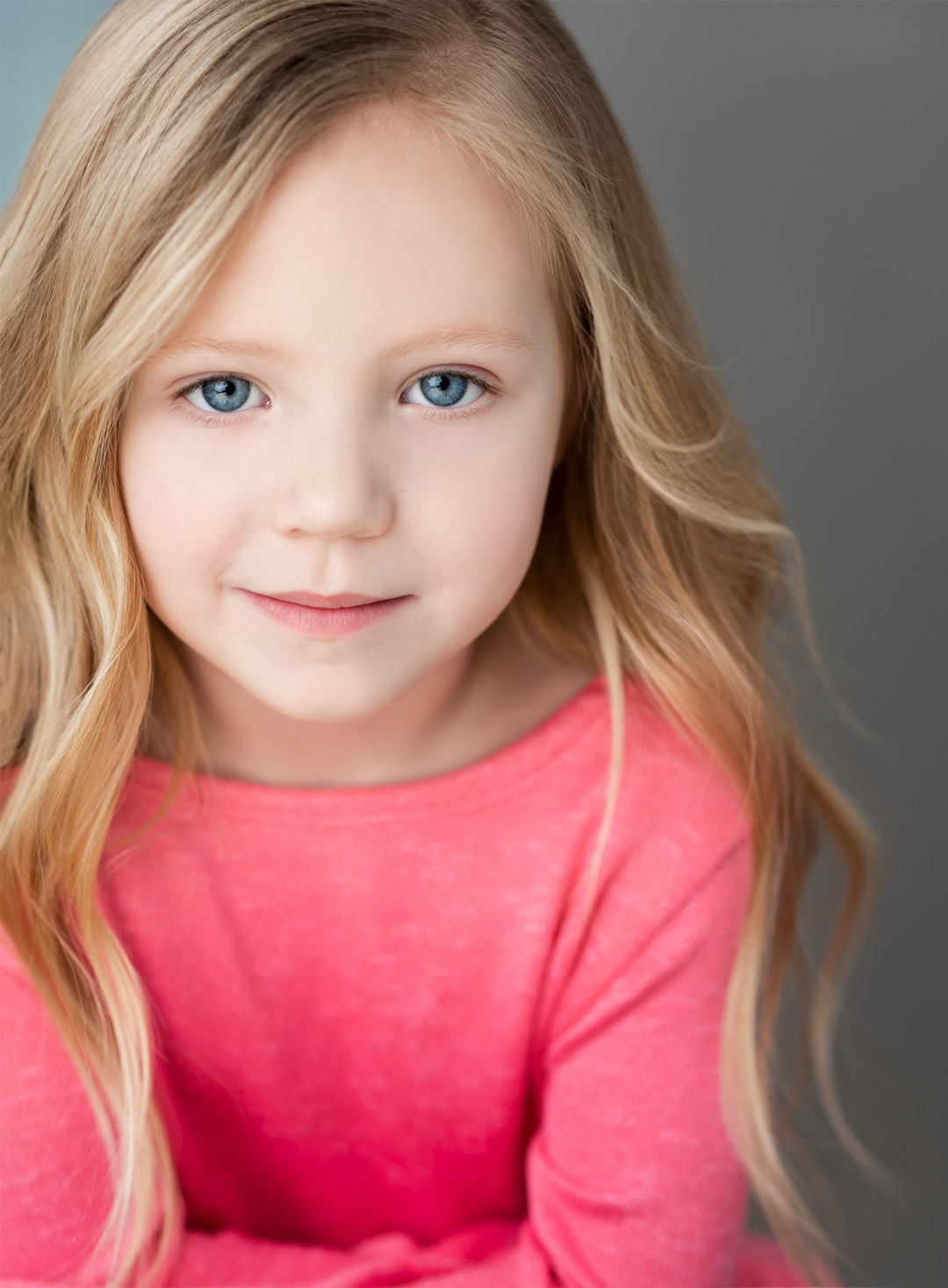 4 year old blonde child actor from LeBlanc school of acting