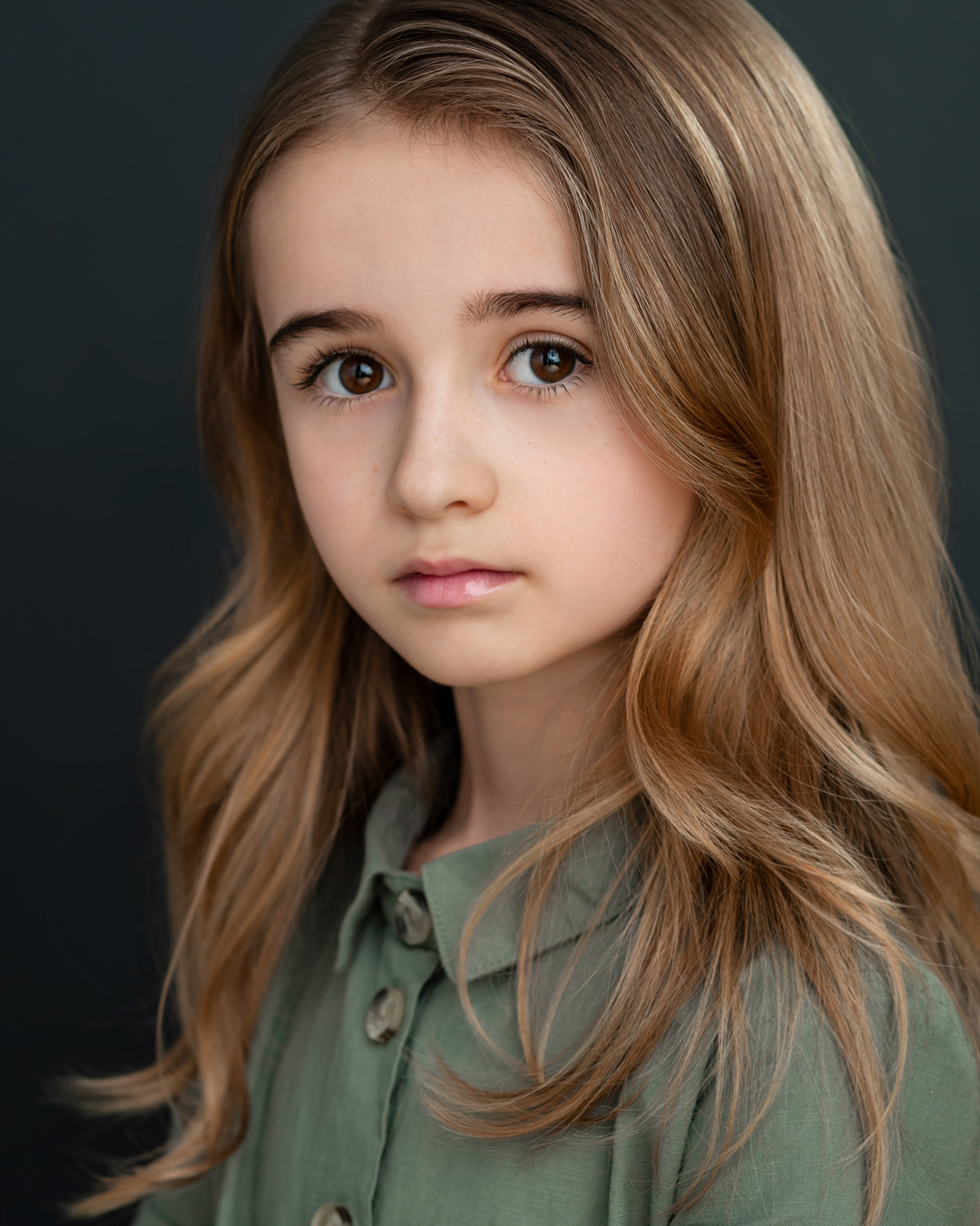 Child actress Milania Kerr from LeBlanc School of Acting