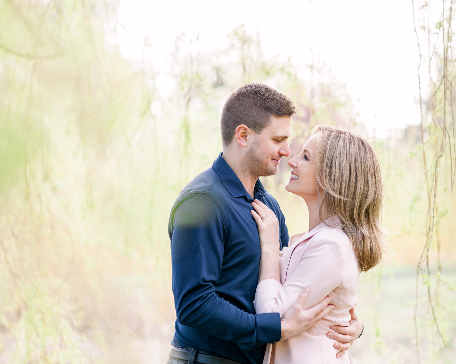 Ethereal light airy engagement photos on the Sunshine Coast BC