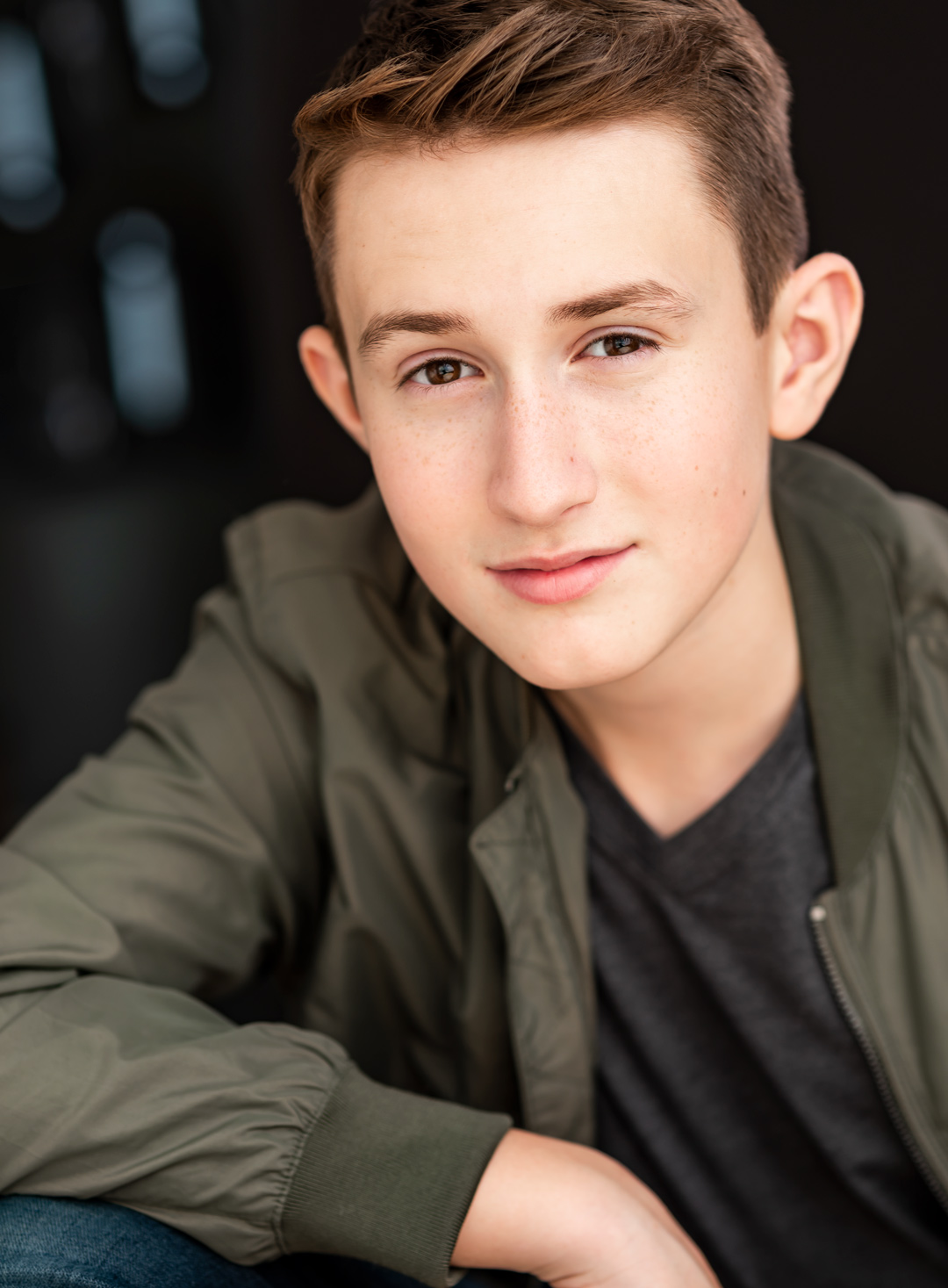 Sci-fi child actor headshot The 100 TV show