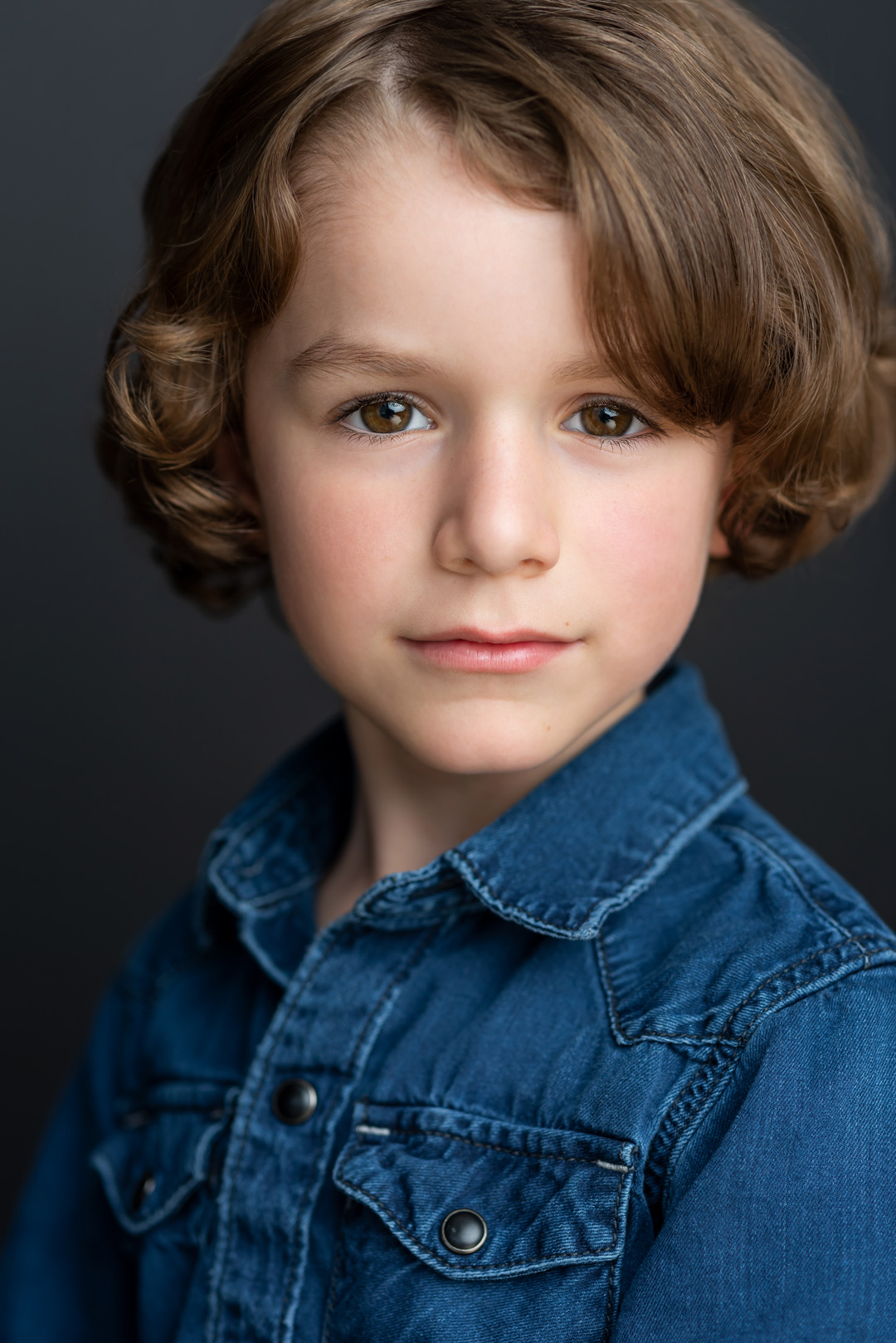 5 year old boy child actor Azriel Dalman professional headshot