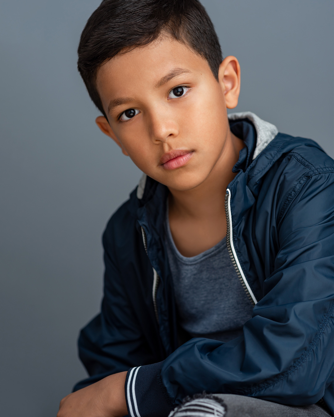 CW network hispanic child actor Byron Iseah Diaz in Vancouver