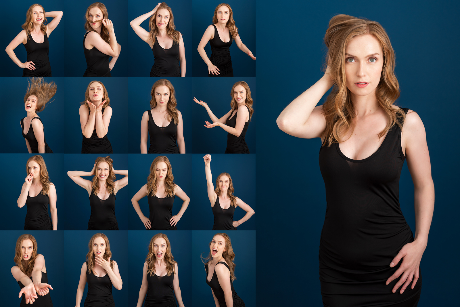 Photobooth style shoot with actors