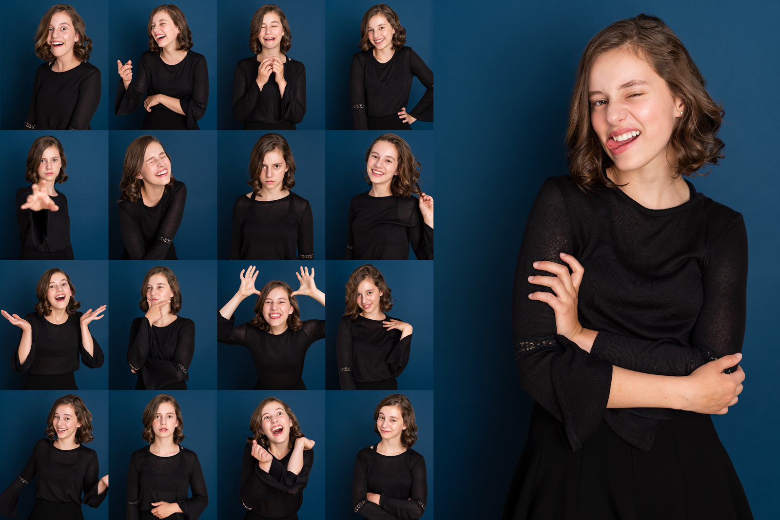 Yutsai style expression photoshoot