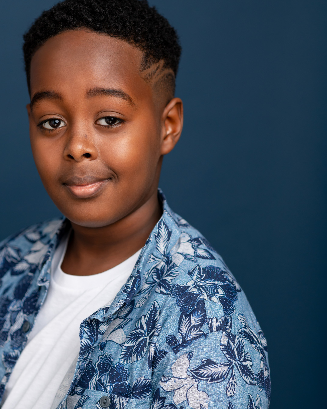 Black child actor Jesse Muhoozi