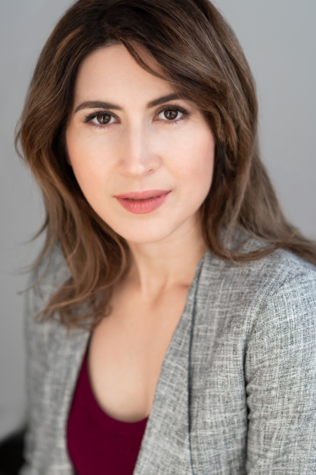 TV reporter headshot for actress Lili Park