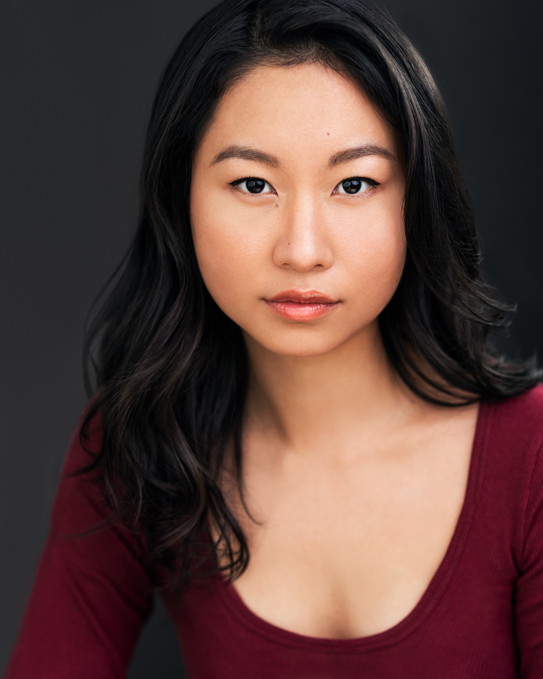 Trisko talent agency's asian actress Sunny Chen headshot